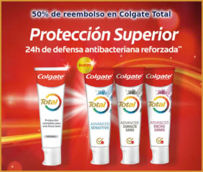 Reembolso Colgate Total 50 Por Ciento