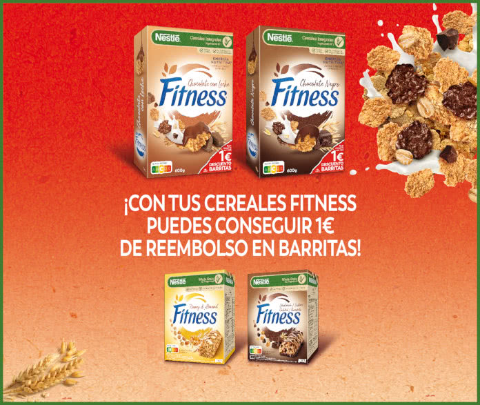 Reembolso Nestlé Cereales Fitness