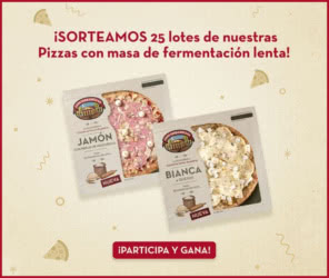 Sorteo Casa Tarradellas 25 Pizzas Masa Lenta