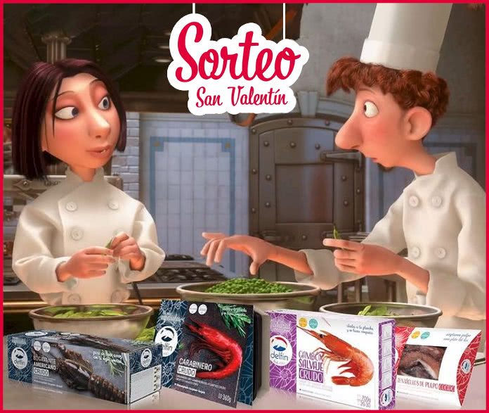 Sorteo Congelados Delfín San Valentín