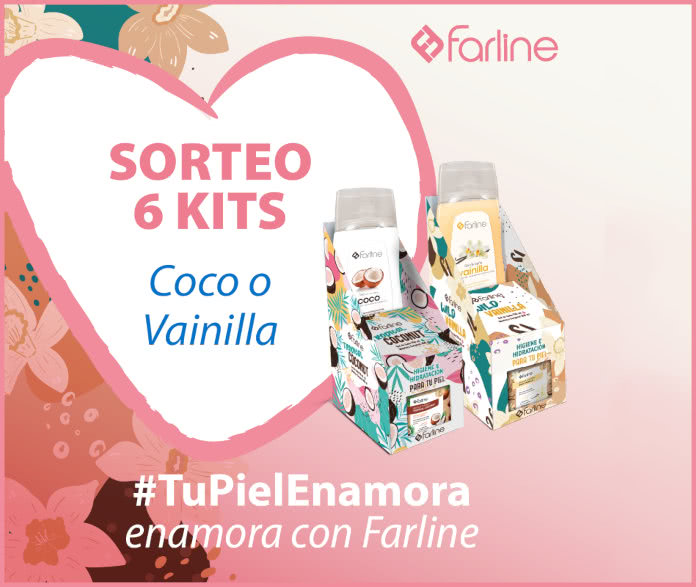 Sorteo Farline 6 Kits Coco Vainilla