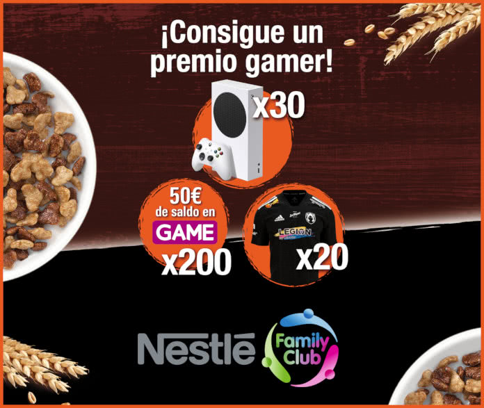 Sorteo Por Compra Nestle Family Club Premio Gamer