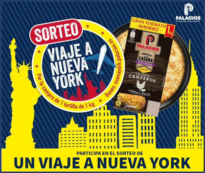 Sorteo Por Compra Palacios Viaje Nueva York