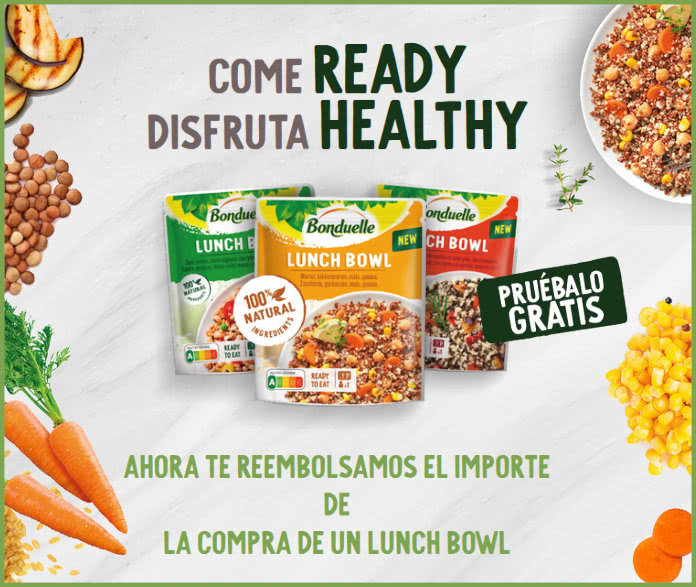 Prueba Gratis Bonduelle Lunch Bowl