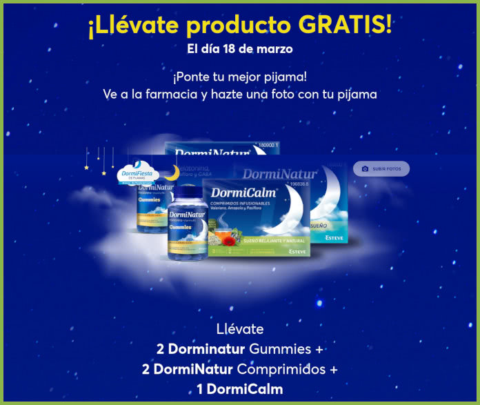 Prueba Gratis Dorminatur Dormicalm Dia Del Sueno