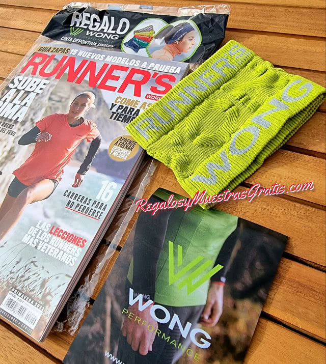 Regalos Revistas Abril 2022 Runners Banda Wong