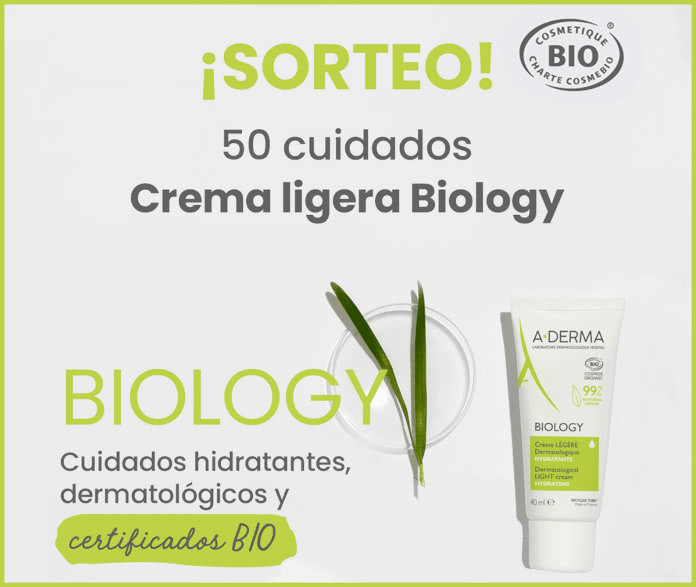 Sorteo Aderma Biology 50 Lotes