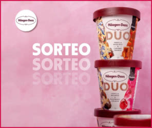 Sorteo Haagen Dazs 10 premios tarrinas Duo