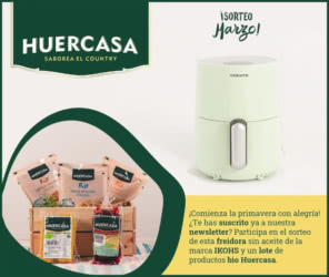 Sorteo Huercasa Marzo Freidora Sin Aceite