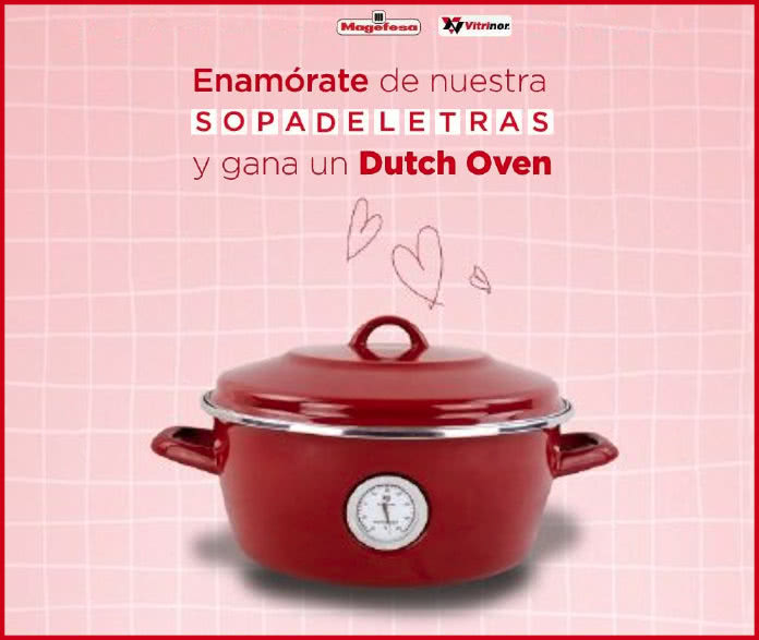 Sorteo Vitrinor Magefesa Dutch Oven