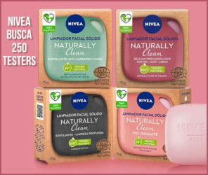 Tester Nivea 250 Probadoras Naturally Clean