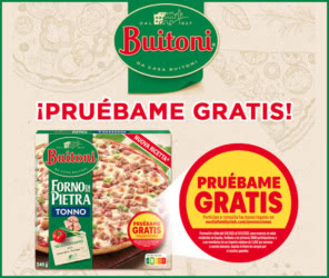 Prueba Gratis Buitoni Pizza Atún
