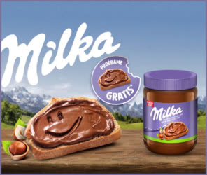 Prueba Gratis Milka Crema Untable