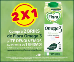 Reembolso Flora Omega3 2x1