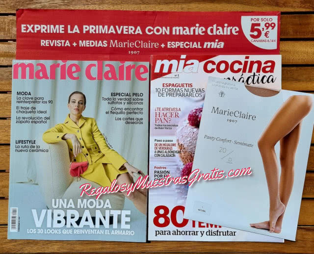 Regalos Revistas Mayo 2022 Marie Claire