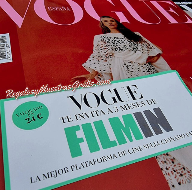Regalos Revistas Mayo 2022 Vogue Filmin