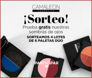 Sorteo Camaleon Cosmetics 4 Lotes Dúo