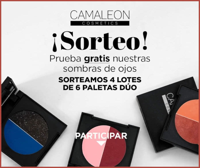 Sorteo Camaleon Cosmetics 4 Lotes Dúo