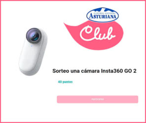 Sorteo Central Lechera Asturiana Camara Insta360 Go 2