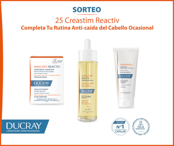 Sorteo Ducray 25 Lotes