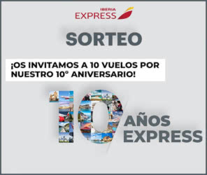 Sorteo Iberia 10 Vuelos Ida Vuelta