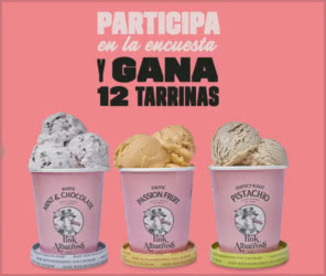 Sorteo Pink Albatross 12 Tarrinas Helado