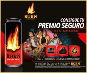 Sorteo Por Compra Burn Rasca Gana