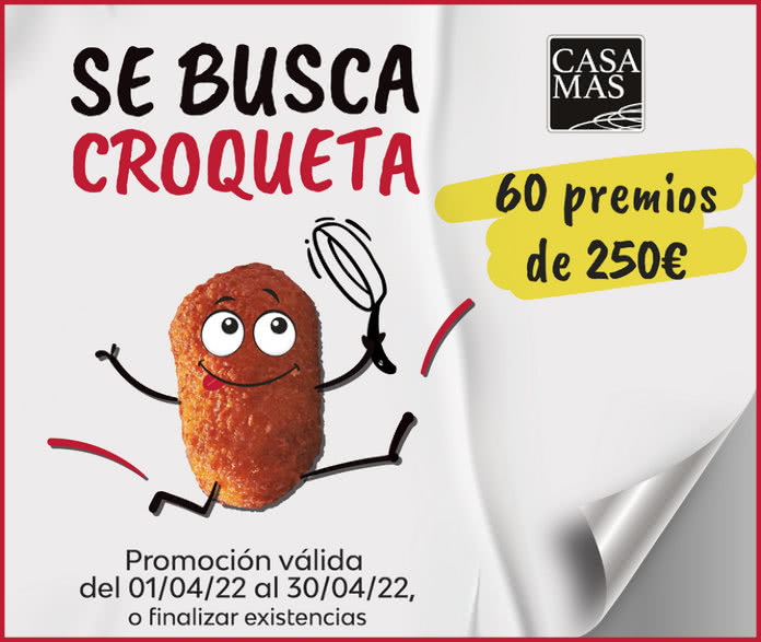 Sorteo Por Compra Casamas 60 Premios 250 Euros
