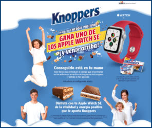 Sorteo Por Compra Knoppers Smartwatchs