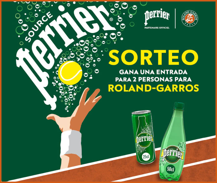 Sorteo Por Compra Perrier Entradas Roland Garros