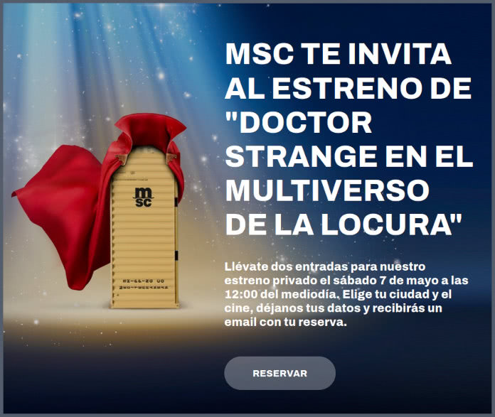 Gratis Msc Entradas Gratis Doctor Strange
