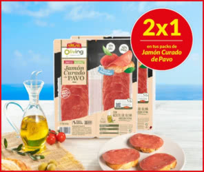 Reembolso Argal 2x1 Jamon Curado Pavo