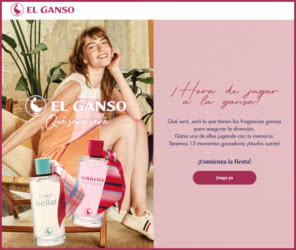 Sorteo El Ganso 15 Fragancias