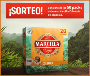 Sorteo Marcilla 50 Packs Colombia Cápsulas