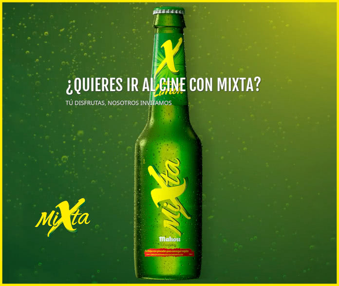 Sorteo Mixta 80 Entradas Cine