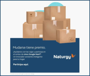 Sorteo Naturgy 5 Google Nest