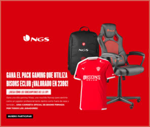 Sorteo Ngs Pack Gaming
