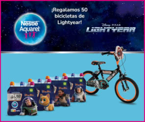 Sorteo Por Compra Aquarel 50 Bicis Lightyear