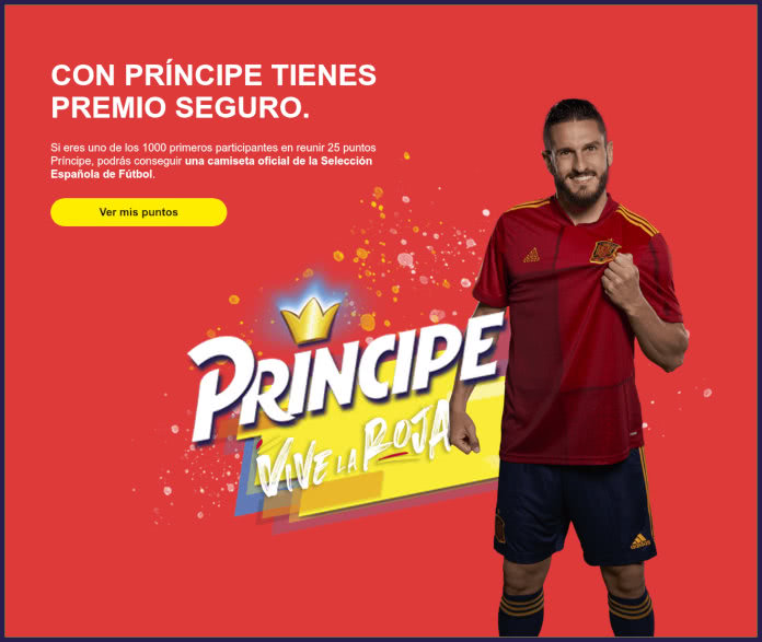 Sorteo Por Compra Príncipe Selección Española Futbol