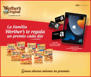 Sorteo Por Compra Werthers Original Cheques Amazon Ipads