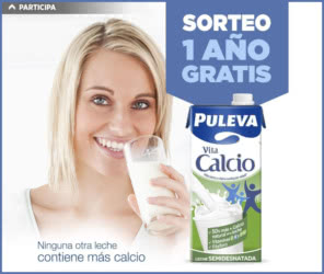 Sorteo Puleva 12 Meses Gratis