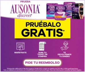 Prueba Gratis Ausonia Discreet Reembolso