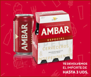 Reembolso Cerveza Ambar 3 Unidades