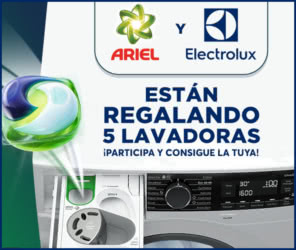 Sorteo Ariel Electrolux Lavadoras