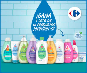 Sorteo Carrefour Lote Johnsons Baby