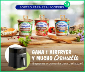 Sorteo Cremette Airfryer Moulinex