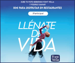 Sorteo Font Vella Cheques 50 Euros