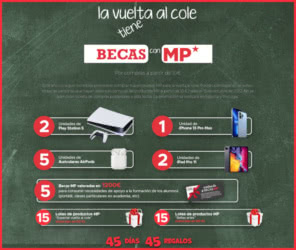 Sorteo Mainpaper Vuelta Al Cole 45 Premios