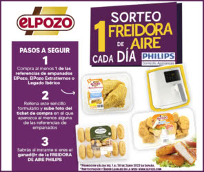 Sorteo Por Compra Elpozo Airfryer Philips