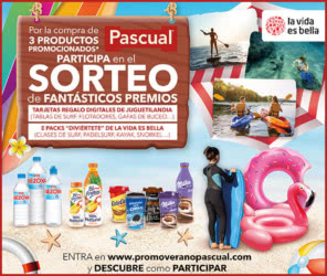 Sorteo Por Compra Pascual Tarjetas Regalo Lavidaesbella